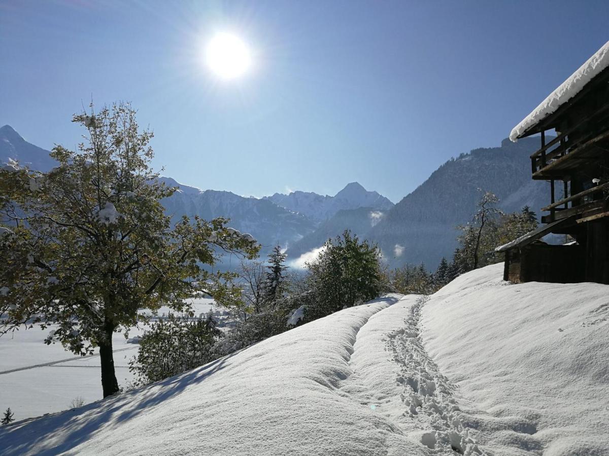 Holiday Flat Daniela, Hippach Im Zillertal מראה חיצוני תמונה